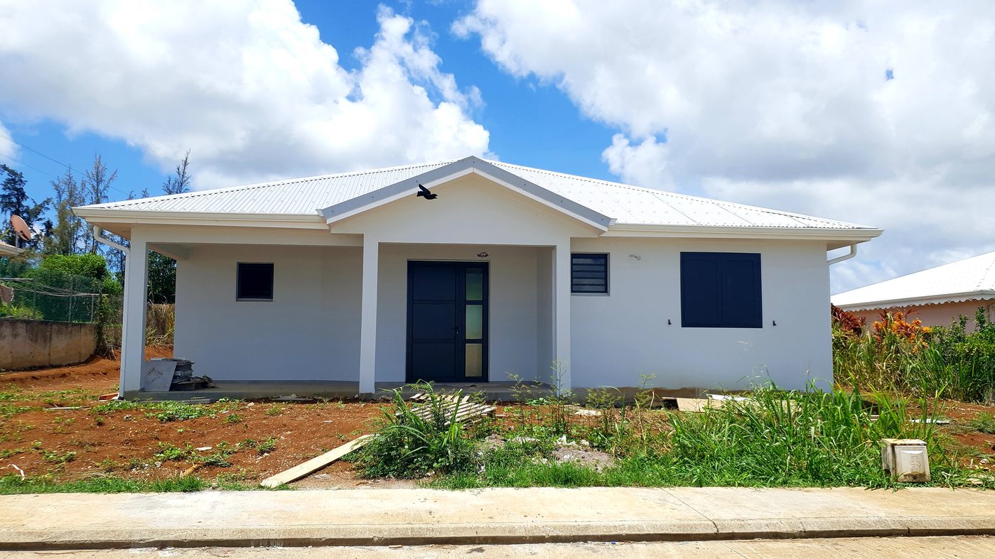 Maison individuelle neuve achevée, réalisée par Topconstruck en Martinique